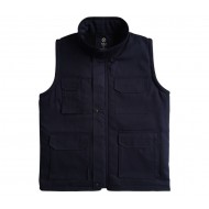 İşçi Yeleği Kışlık Gabardin Lacivert